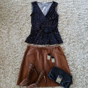 T Tahari sleeveless blouse